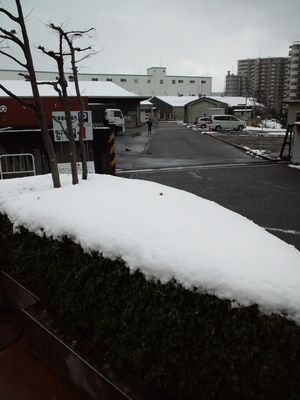 雪景色　滋賀県